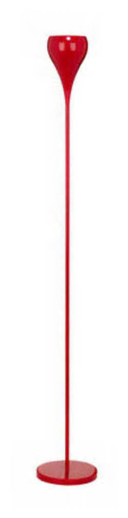 Crocus Red Metal Floor Lamp